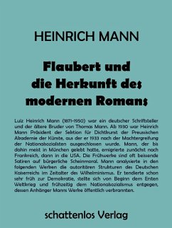 Cover Flaubert und die Herkunft des modernen Romans (eBook, ePUB)