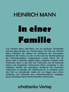 Cover In einer Familie (eBook, ePUB)