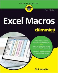 Excel Macros For Dummies (eBook, ePUB) - Kusleika, Dick