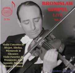 Bronislaw Gimpel: Live,Vol.1 - Gimpel,Bronislaw/Wild,Earl/Abc Concert Orchestra