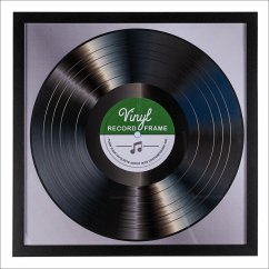 Schallplattenrahmen für besondere Sammlerstücke, ca. 32 x 32 x 1 cm, mit Glasscheibe