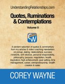 Quotes, Ruminations & Contemplations - Volume II (eBook, ePUB)
