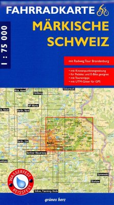 Cover Fahrradkarte Märkische Schweiz