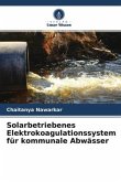 Solarbetriebenes Elektrokoagulationssystem für kommunale Abwässer