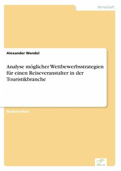 Analyse möglicher Wettbewerbsstrategien für einen Reiseveranstalter in der Touristikbranche - Wendel, Alexander