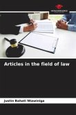 Articles in the field of law