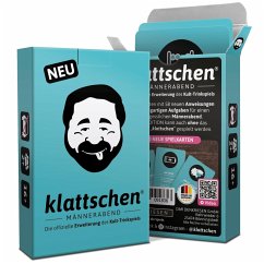 DENKRIESEN - klattschen® - Männerabend - SPIELKARTENKARTON 