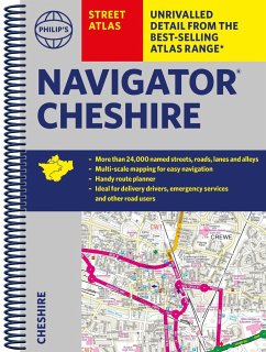 Philip's Street Atlas Navigator Cheshire - Philip's Maps