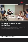 Quality of educational activities