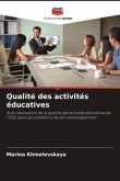 Qualité des activités éducatives