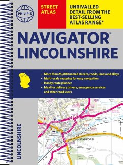Philip's Street Atlas Navigator Lincolnshire - Philip's Maps