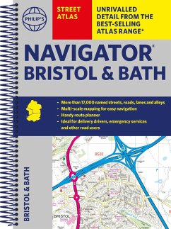 Philip's Street Atlas Navigator Bristol & Bath - Philip's Maps