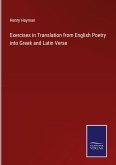 Exercises in Translation from English Poetry into Greek and Latin Verse