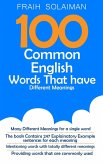 100 Common English Words That Have Different Meanings (eBook, ePUB)