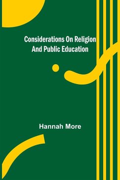 Considerations on Religion and Public Education - More, Hannah