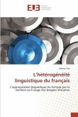 L¿hétérogénéité linguistique du français