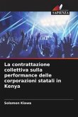 La contrattazione collettiva sulla performance delle corporazioni statali in Kenya