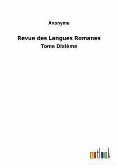 Cover Revue des Langues Romanes