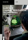 Surface Characterization Techniques (eBook, PDF)