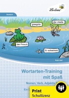 Wortarten-Training mit Spaß - Nomen, Verb, Adje..., m. 1 CD-ROM, m. 1 Beilage - Alef, Ruth