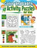 Color and Learn Activity Puzzles for Kids