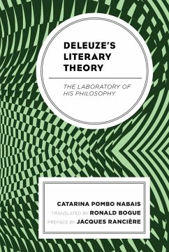 Deleuze's Literary Theory - Pombo Nabais, Catarina