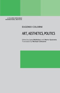 Art, Aesthetics, Politics - Colorni, Eugenio