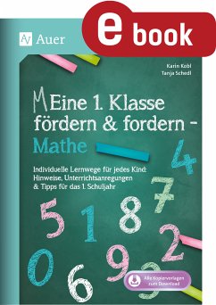 Eine 1. Klasse fördern und fordern - Mathe (eBook, PDF) - Kobl, Karin; Schedl, Tanja