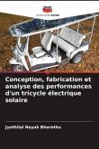 Conception, fabrication et analyse des performances d'un tricycle électrique solaire