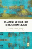 Research Methods for Rural Criminologists (eBook, PDF)