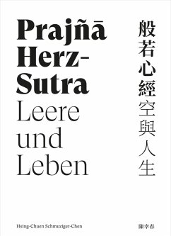 Cover Prajña Herz-Sutra - Leere und Leben