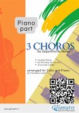 Piano parts "3 Choros" by Zequinha De Abreu for Cello and Piano (fixed-layout eBook, ePUB)