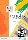 Cello parts "3 Choros" by Zequinha De Abreu for Cello and Piano (fixed-layout eBook, ePUB)