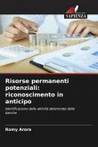 Risorse permanenti potenziali: riconoscimento in anticipo