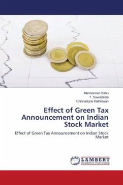 Effect of Green Tax Announcement on Indian Stock Market