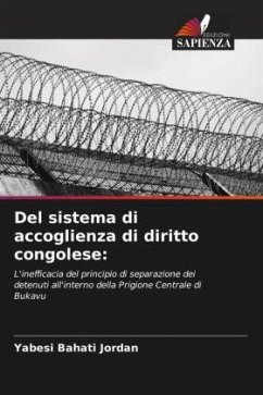 Del sistema di accoglienza di diritto congolese: - Jordan, Yabesi Bahati