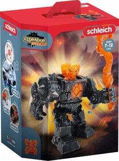 Schleich 42597 - Eldrador, Mini Creatures, Schatten Lava Roboter, Action-Spielfigur