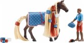 Schleich 42586 - Horse Club, Sofia’s Beauties, Leo & Rocky Mountain Horse Starter Set