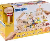 MATADOR 21175 - Maker M175, Baukasten, Holz, 175 Teile, Konstruktionsbaukasten, ab 3 Jahren, Spielend lernen!