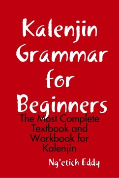 Cover Kalenjin Grammar for Beginners (eBook, ePUB)