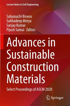 Advances in Sustainable Construction Materials