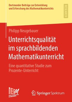 Unterrichtsqualität im sprachbildenden Mathematikunterricht (eBook, PDF) - Neugebauer, Philipp