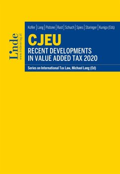 Cover CJEU - Recent Developments in Value Added Tax 2020 (eBook, ePUB)