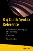 R 4 Quick Syntax Reference (eBook, PDF)