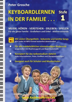 Keyboardlernen in der Familie (Stufe 1) (eBook, ePUB) - Grosche, Peter