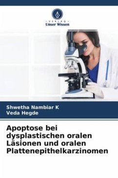 Apoptose bei dysplastischen oralen Läsionen und oralen Plattenepithelkarzinomen - Nambiar K, Shwetha;Hegde, Veda