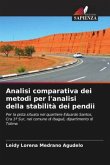 Analisi comparativa dei metodi per l'analisi della stabilità dei pendii