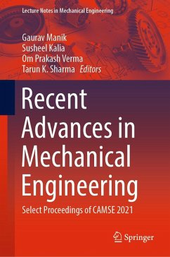 Cover Recent Advances in Mechanical Engineering