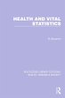 Health and Vital Statistics (eBook,... - Bild 1