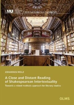 Cover A Close and Distant Reading of Shakespearean Intertextuality